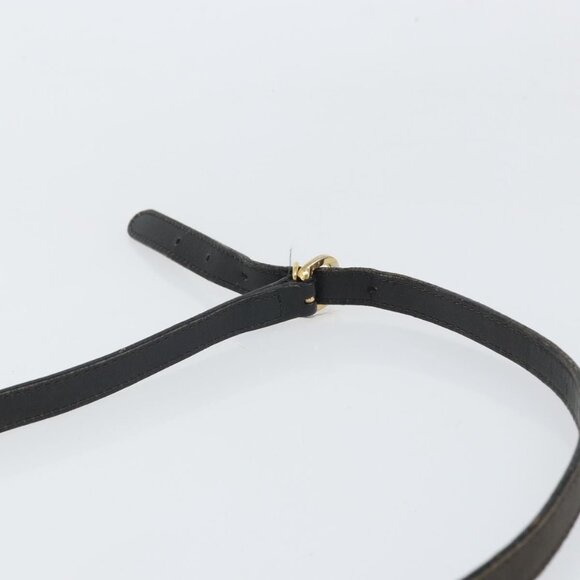 Authentic GUCCI Micro GG Supreme Web Sherry Line Bag PVC Black 001 754 6177 - Picture 15 of 16